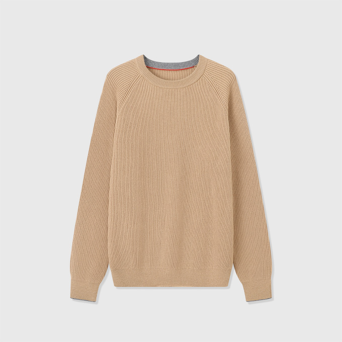 brunello cucinelli gradient english rib knit sweater
